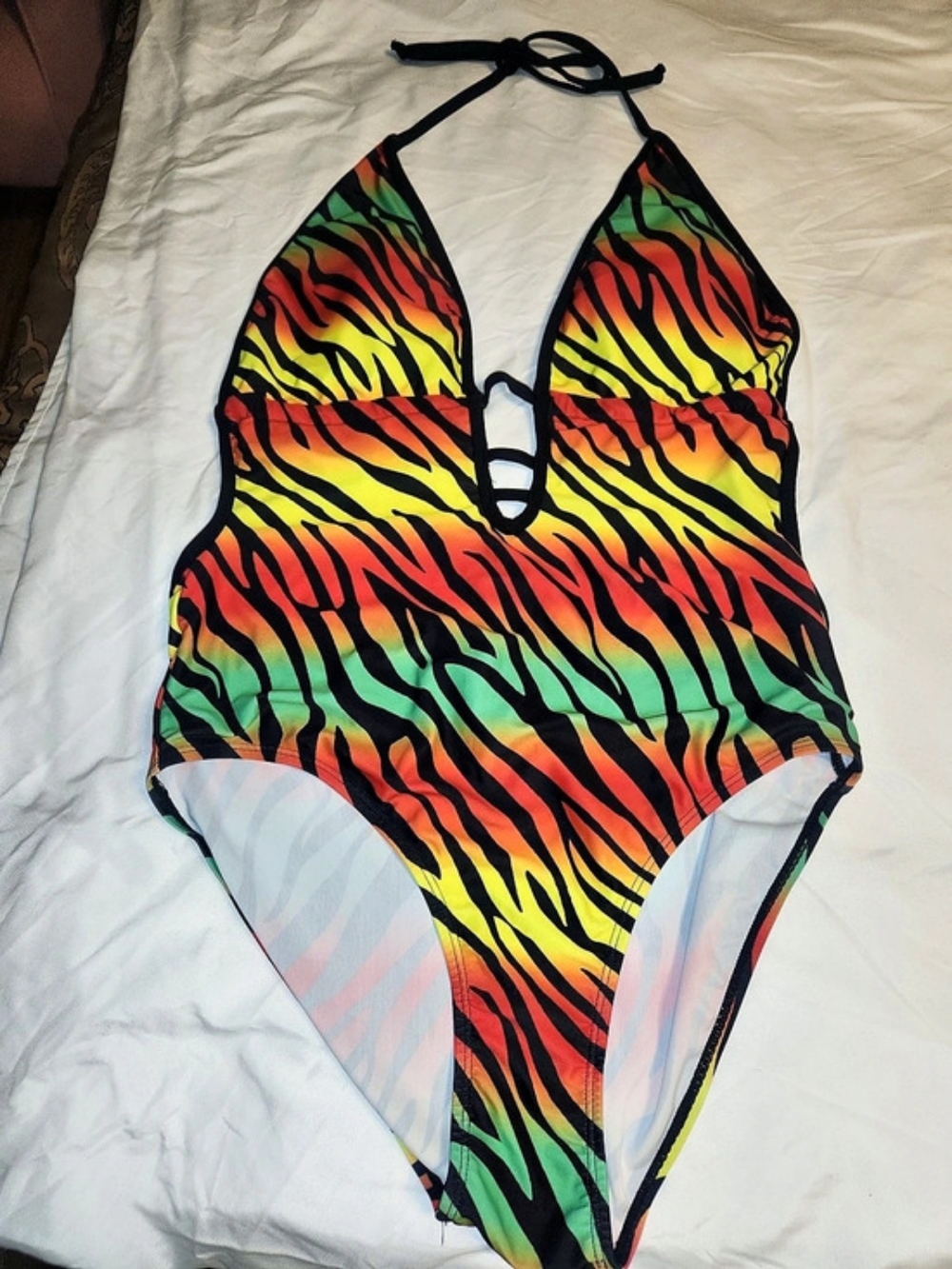 Jamaica One-Piece Animal Print Swimsuit in Multicolor